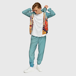 Костюм мужской Iron Maiden: Crash arrow, цвет: 3D-белый — фото 2