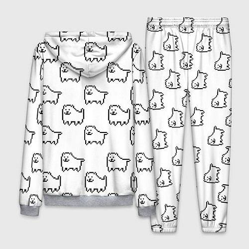 Мужской костюм Undertale Annoying dog white / 3D-Меланж – фото 2