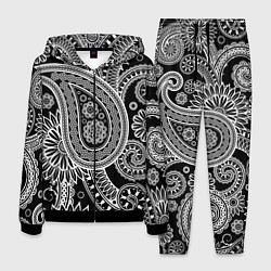 Костюм мужской Paisley, цвет: 3D-черный