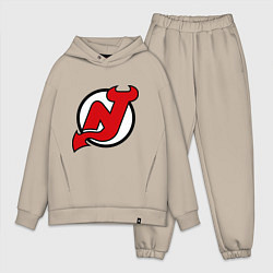 Мужской костюм оверсайз New Jersey Devils