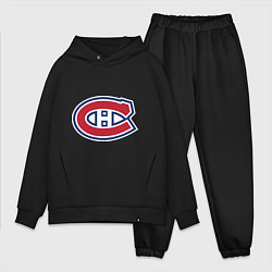 Мужской костюм оверсайз Montreal Canadiens, цвет: черный