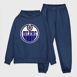 Мужской костюм оверсайз Edmonton Oilers