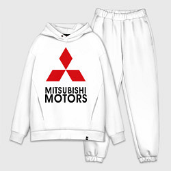 Мужской костюм оверсайз Mitsubishi, цвет: белый