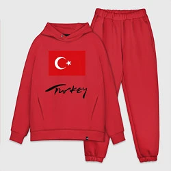 Мужской костюм оверсайз Turkey
