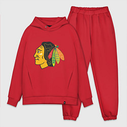 Мужской костюм оверсайз Chicago Blackhawks