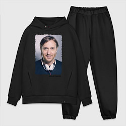Мужской костюм оверсайз David Guetta, цвет: черный