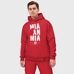 Мужской костюм оверсайз Bayern FC: Mia San Mia, цвет: красный — фото 2