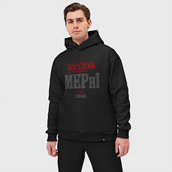 Мужской костюм оверсайз MEPHI, цвет: черный — фото 2