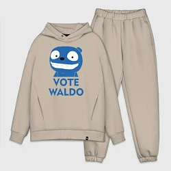 Мужской костюм оверсайз Vote Waldo