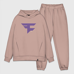 Мужской костюм оверсайз Faze Clan Ultraviolet