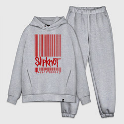 Мужской костюм оверсайз Slipknot: barcode