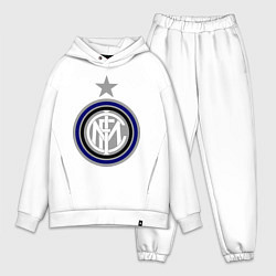 Мужской костюм оверсайз Inter FC, цвет: белый
