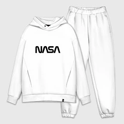 Мужской костюм оверсайз NASA, цвет: белый