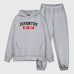 Мужской костюм оверсайз FC Juventus Est. 1897