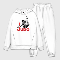 Мужской костюм оверсайз Judo Master, цвет: белый