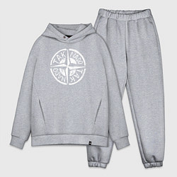 Мужской костюм оверсайз Taknado Stone Island