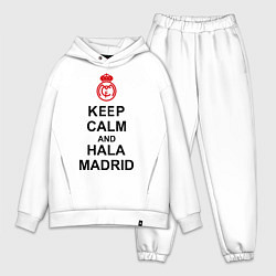 Мужской костюм оверсайз Keep Calm & Hala Madrid