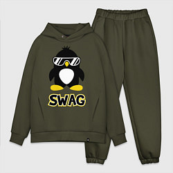 Мужской костюм оверсайз SWAG Penguin