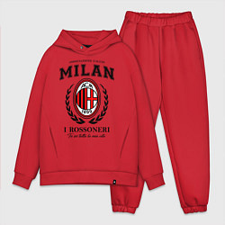Мужской костюм оверсайз Milan: I Rossoneri
