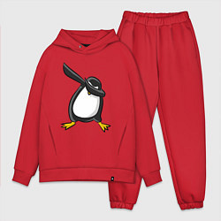 Мужской костюм оверсайз DAB Pinguin, цвет: красный