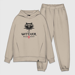 Мужской костюм оверсайз THE WITCHER 3:WILD HUNT, цвет: миндальный