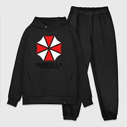 Мужской костюм оверсайз UMBRELLA CORP, цвет: черный