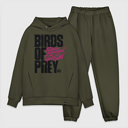 Мужской костюм оверсайз Birds of Prey logo