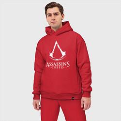 Мужской костюм оверсайз Assassin’s Creed, цвет: красный — фото 2