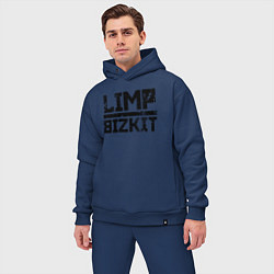 Мужской костюм оверсайз LIMP BIZKIT, цвет: тёмно-синий — фото 2