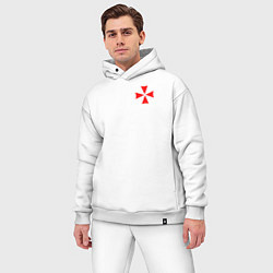 Мужской костюм оверсайз UMBRELLA CORP, цвет: белый — фото 2