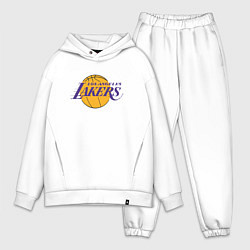 Мужской костюм оверсайз LA LAKERS