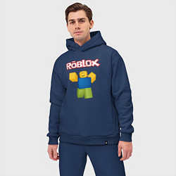 Мужской костюм оверсайз ROBLOX, цвет: тёмно-синий — фото 2