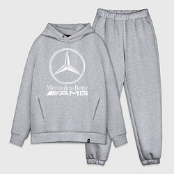 Мужской костюм оверсайз MERCEDES-BENZ AMG, цвет: меланж