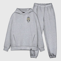 Мужской костюм оверсайз JUVENTUS, цвет: меланж