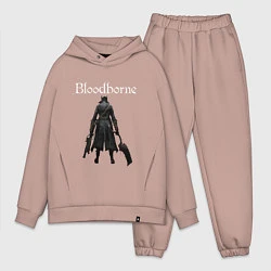 Мужской костюм оверсайз Bloodborne, цвет: пыльно-розовый