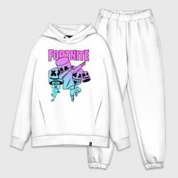 Мужской костюм оверсайз FORTNITE x MARSHMELLO, цвет: белый