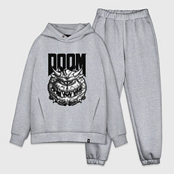 Мужской костюм оверсайз КАКОДЕМОН DOOM Z, цвет: меланж