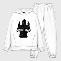 Мужской костюм оверсайз Watch dogs 2 Z, цвет: белый