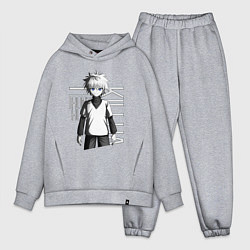 Мужской костюм оверсайз Киллуа Золдик, цвет: меланж