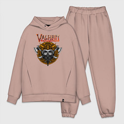 Мужской костюм оверсайз Valheim, цвет: пыльно-розовый