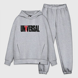 Мужской костюм оверсайз ANIMAL UNIVERSAL ЭНИМАЛ, цвет: меланж