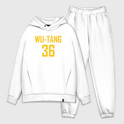Мужской костюм оверсайз Wu-Tang 36, цвет: белый