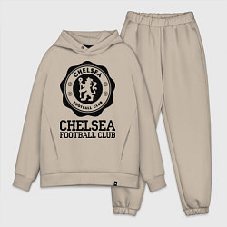 Мужской костюм оверсайз Chelsea FC: Emblem, цвет: миндальный