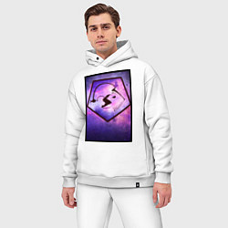 Мужской костюм оверсайз Удильщик, цвет: белый — фото 2