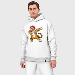 Мужской костюм оверсайз ТИГР 2022 DUB ТИГР, цвет: белый — фото 2