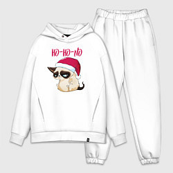 Мужской костюм оверсайз Ugly cat Ho-Ho-No, цвет: белый