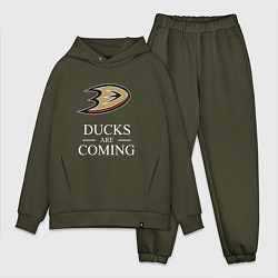Мужской костюм оверсайз Ducks Are Coming, Анахайм Дакс, Anaheim Ducks