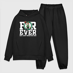 Мужской костюм оверсайз FOREVER NOT JUST WHEN WE WIN, BOSTON CELTICS, БОСТ, цвет: черный