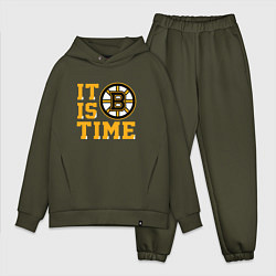 Мужской костюм оверсайз It Is Boston Bruins Time, Бостон Брюинз