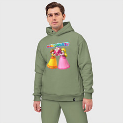 Мужской костюм оверсайз Mario Party Nintendo, цвет: авокадо — фото 2